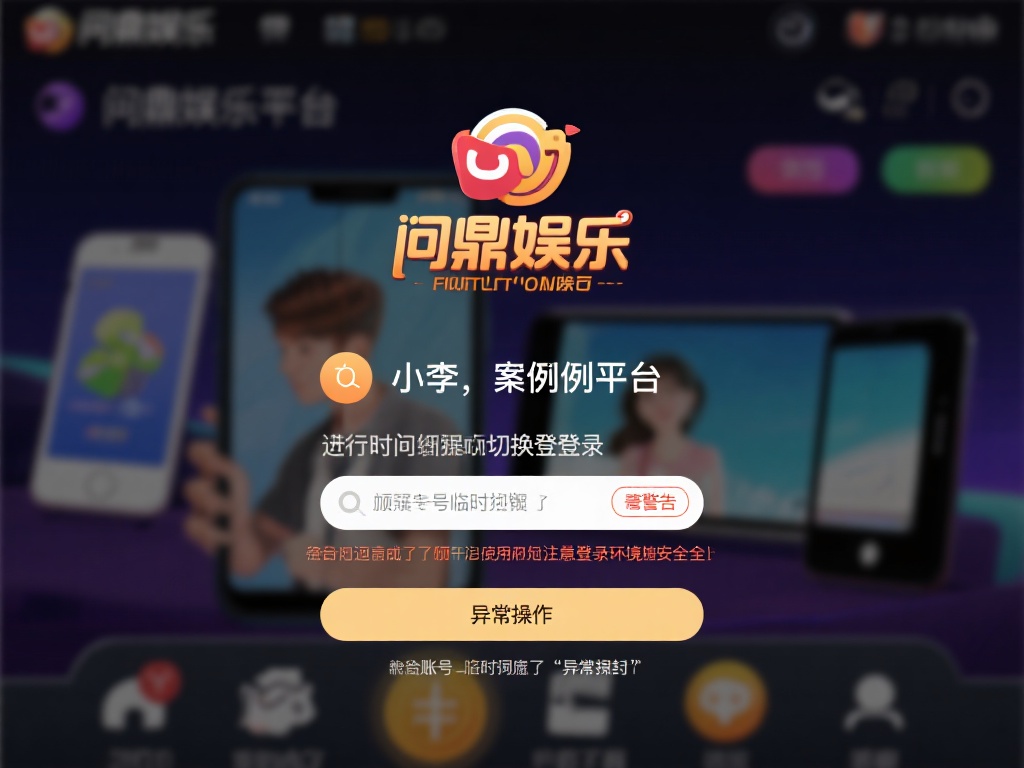 以小李的案例为例，他在问鼎娱乐平台上因短时间内频繁