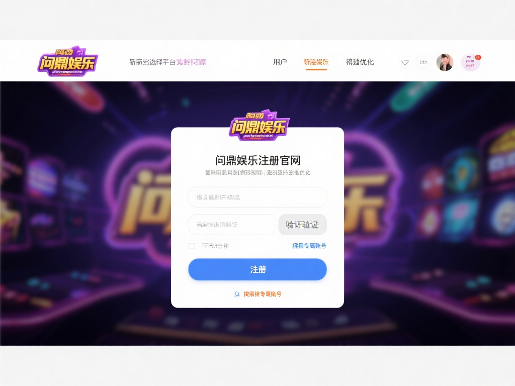 问鼎娱乐注册官网:畅享顶级娱乐平台的便捷入口 (问鼎娱乐注册官网:畅享顶级娱乐平台的便捷入口与无限乐趣) 对于新用户来说,注册流程的复杂程度往往是选择平台的