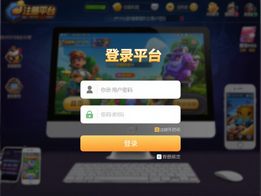 登录平台：注册成功后，返回首页输入你的用户名和密码